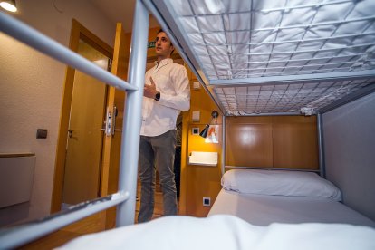 Una de las habitaciones.