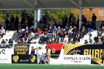Imagen del partido entre el Recoletas Burgos y el Caja Rural.