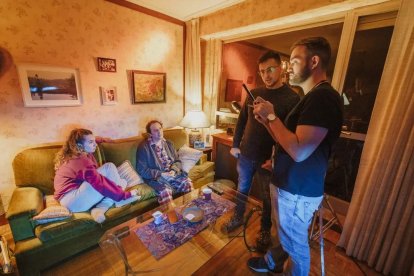 Rodaje del corto 'Artesanía'.