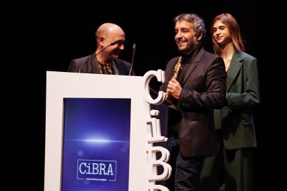 El guionista Albert Val recogió el premio.