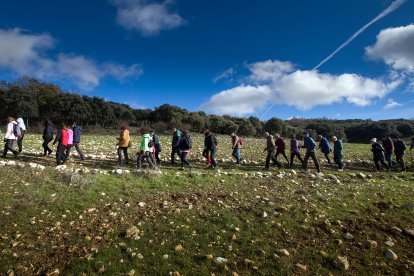 XX Marcha a pie a los yacimientos de la sierra de Atapuerca