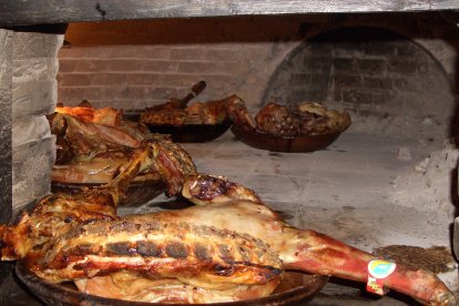 Lechazos listos para degustar.