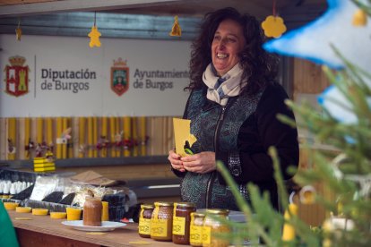 La Feria de Navidad se ubica en la plaza del Rey San Fernando.