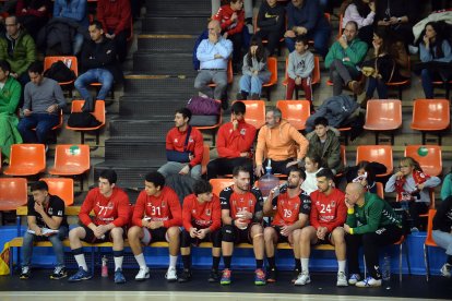 Imagen del partido entre el UBU San Pablo Burgos y el Oviedo.