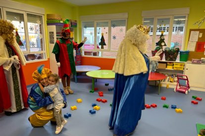 Los Reyes Magos han visitado el colegio Vera Cruz