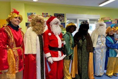 Los Reyes Magos han visitado el colegio Vera Cruz
