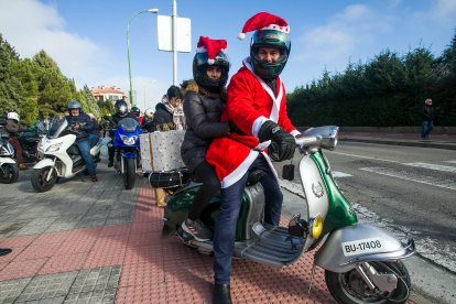Muchos moteros llevaron ‘paquete’ no importa lo veterana de la moto,