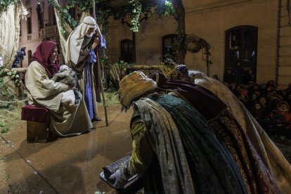 Cabalgata de los Reyes Magos en Burgos 2024.