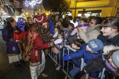 Cabalgata de los Reyes Magos en Burgos 2024.