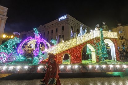 Cabalgata de los Reyes Magos en Burgos 2024.