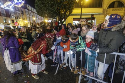 Cabalgata de los Reyes Magos en Burgos 2024.