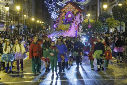 Cabalgata de los Reyes Magos en Burgos 2024.