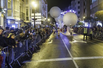 Cabalgata de los Reyes Magos en Burgos 2024.