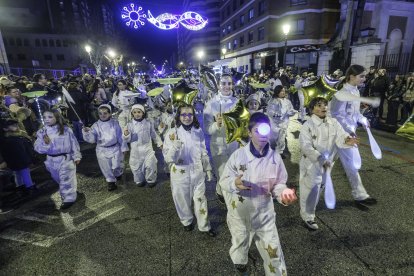 Cabalgata de los Reyes Magos en Burgos 2024.