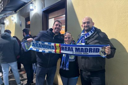 Aranda se volcó con su equipo