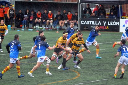 Imagen del partido entre el Recoletas Caja Rural y Santboiana.