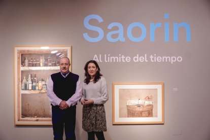 Saorin y Laura Sebastián, directora general de Fundación Círculo.