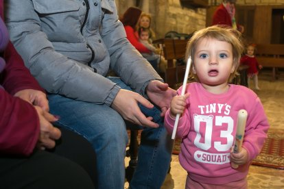 Misa de la Luz en la iglesia Real y Antigua de Gamonal.