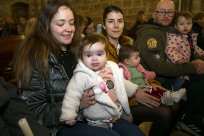 Misa de la Luz en la iglesia Real y Antigua de Gamonal.