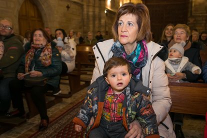 Misa de la Luz en la iglesia Real y Antigua de Gamonal.