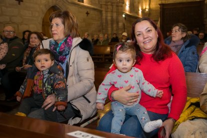 Misa de la Luz en la iglesia Real y Antigua de Gamonal.