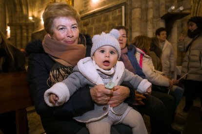 Misa de la Luz en la iglesia Real y Antigua de Gamonal.