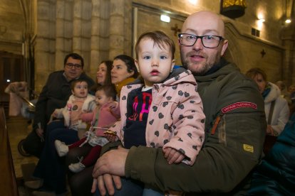 Misa de la Luz en la iglesia Real y Antigua de Gamonal.