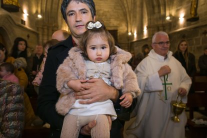 Misa de la Luz en la iglesia Real y Antigua de Gamonal.