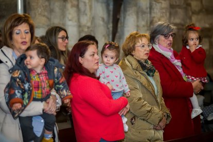 Misa de la Luz en la iglesia Real y Antigua de Gamonal.