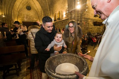 Misa de la Luz en la iglesia Real y Antigua de Gamonal.