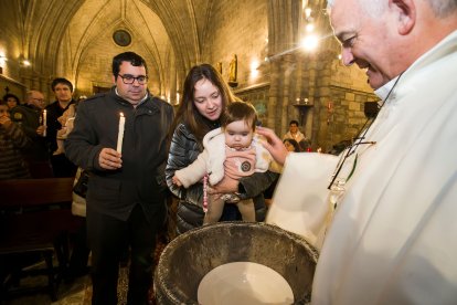 Misa de la Luz en la iglesia Real y Antigua de Gamonal.