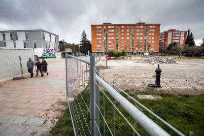 Evolución de los trabajos de remodelación del parque Félix Rodríguez de la Fuente, hasta inicios de febrero.