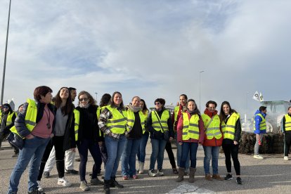 Los hijos de los agricultores también participaron en un día histórico