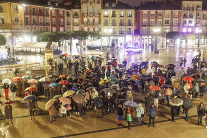 Instante del arranque del Carnaval de Burgos 2024.