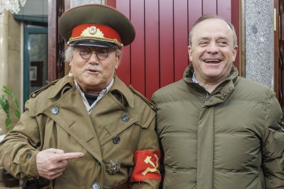 Instante del arranque del Carnaval de Burgos 2024.