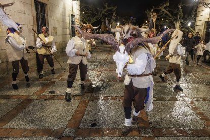 Instante del arranque del Carnaval de Burgos 2024.
