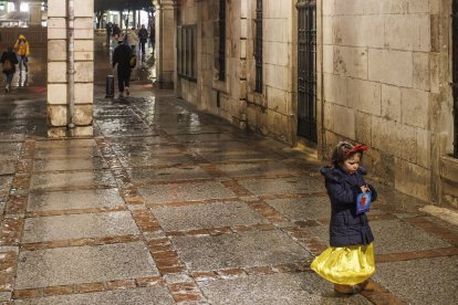 Instante del arranque del Carnaval de Burgos 2024.