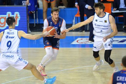 Imagen del partido entre el Tizona y el Guuk Gipuzkoa.