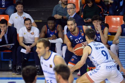 Imagen del partido entre el Tizona y el Guuk Gipuzkoa.