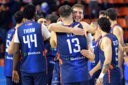 Imagen del partido entre el Tizona y el Guuk Gipuzkoa.