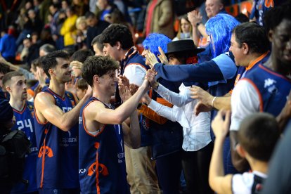 Imagen del partido entre el Tizona y el Guuk Gipuzkoa.