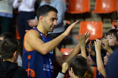 Imagen del partido entre el Tizona y el Guuk Gipuzkoa.