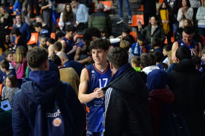 Imagen del partido entre el Tizona y el Guuk Gipuzkoa.