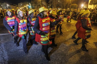 Instante del desfile de Carnaval 2024.