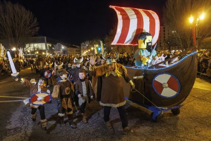 Instante del desfile de Carnaval 2024.
