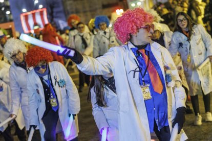 Instante del desfile de Carnaval 2024.