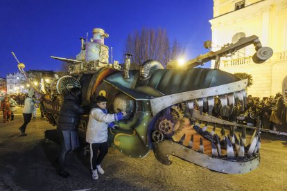 Instante del desfile de Carnaval 2024.