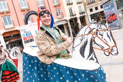 Instantánea del Carnaval de Burgos 2024.