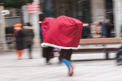 Instantánea del Carnaval de Burgos 2024.