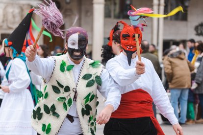 Instantánea del Carnaval de Burgos 2024.